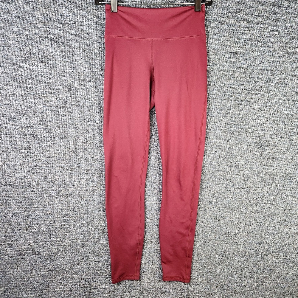 FABLETICS Define PowerHold High-Waisted 7/8 Legging Burgandy Maroon Size‎ Small